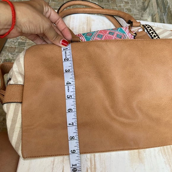 Large weekender bag embroidered - Picture 12 of 13